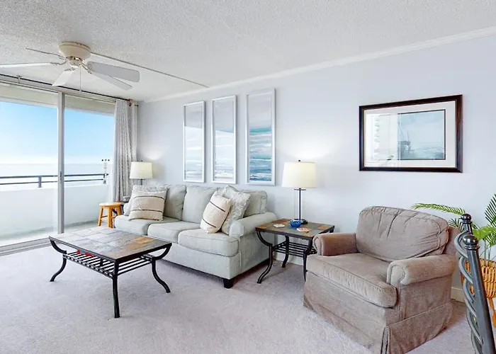 Newly Updated Oceanfront Veranda With Private Deck Wifi Ac & Shared Pool Holiday home Ocean City